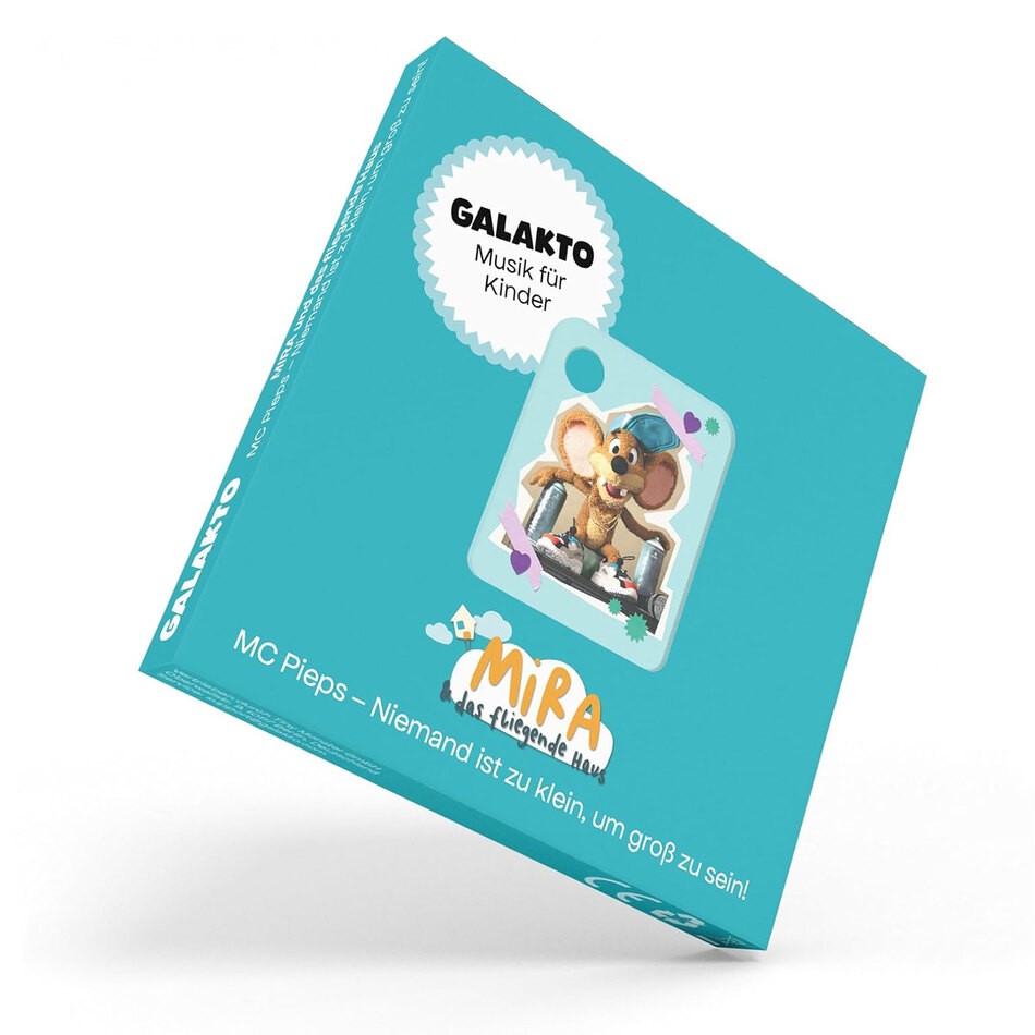 Galakto Audio-Token MIRA und das fliegende Haus