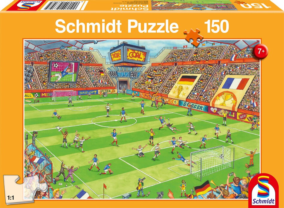 Schmidt Puzzle "Finale im Fußballstadion"