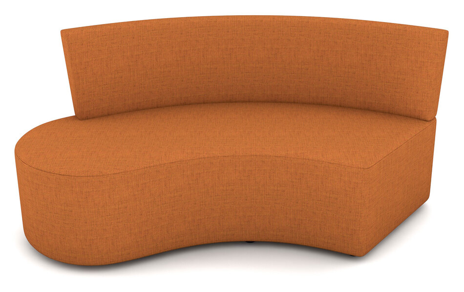 Sofa-Serie Curve – Außenbogen links - Modul