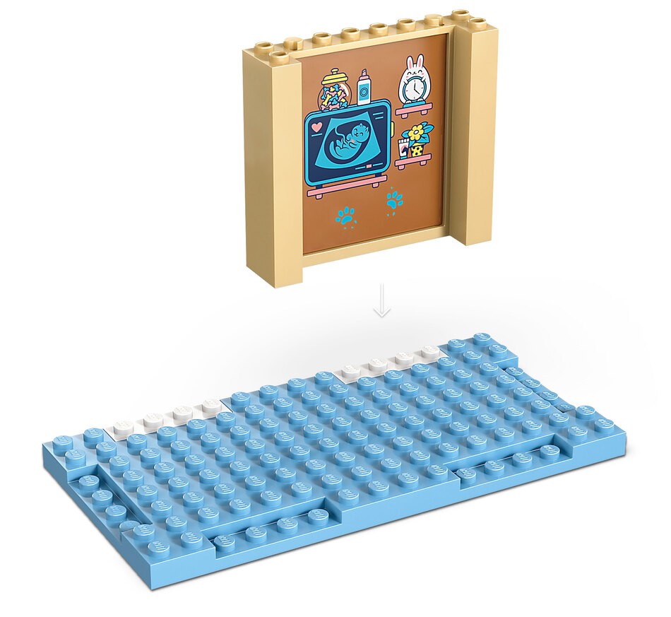 LEGO® Friends Tierklinik Bestandteile