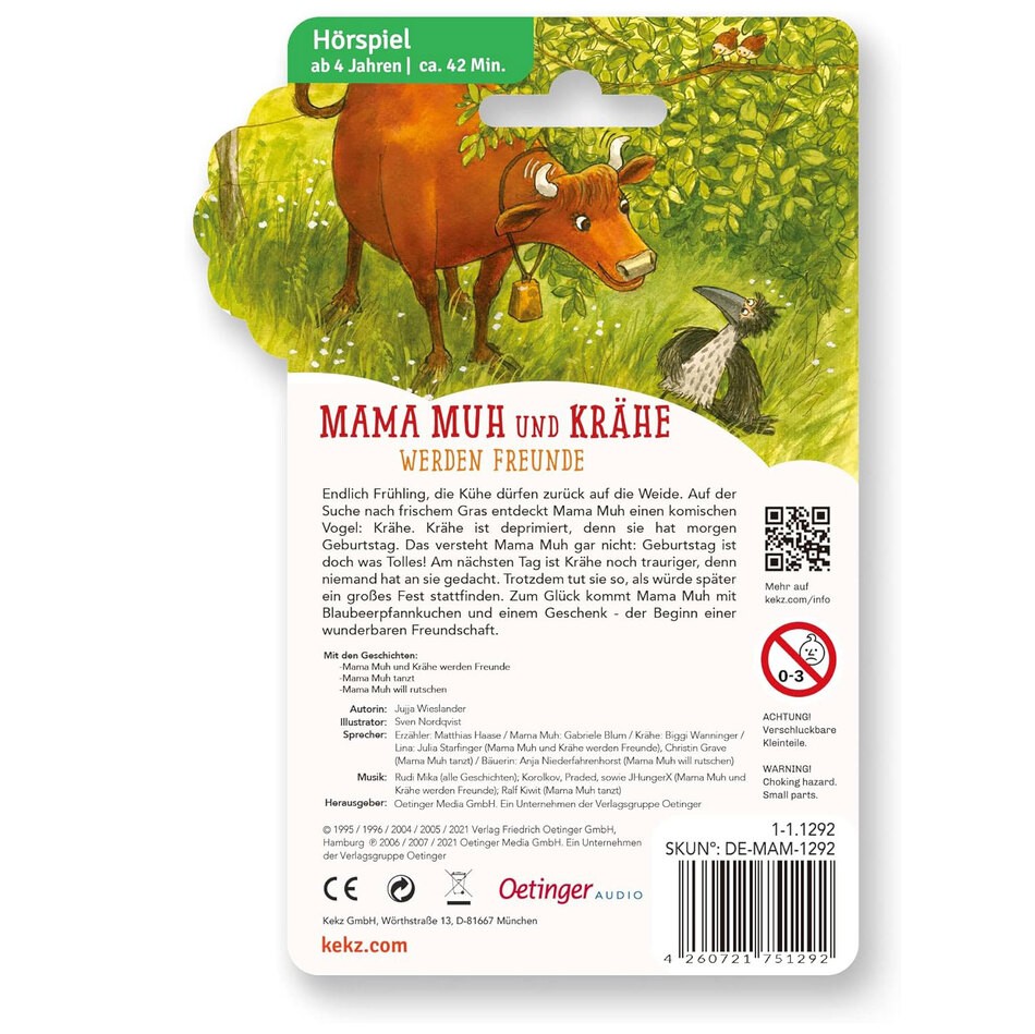Kekz Audiochip Mama Muh und Krähe