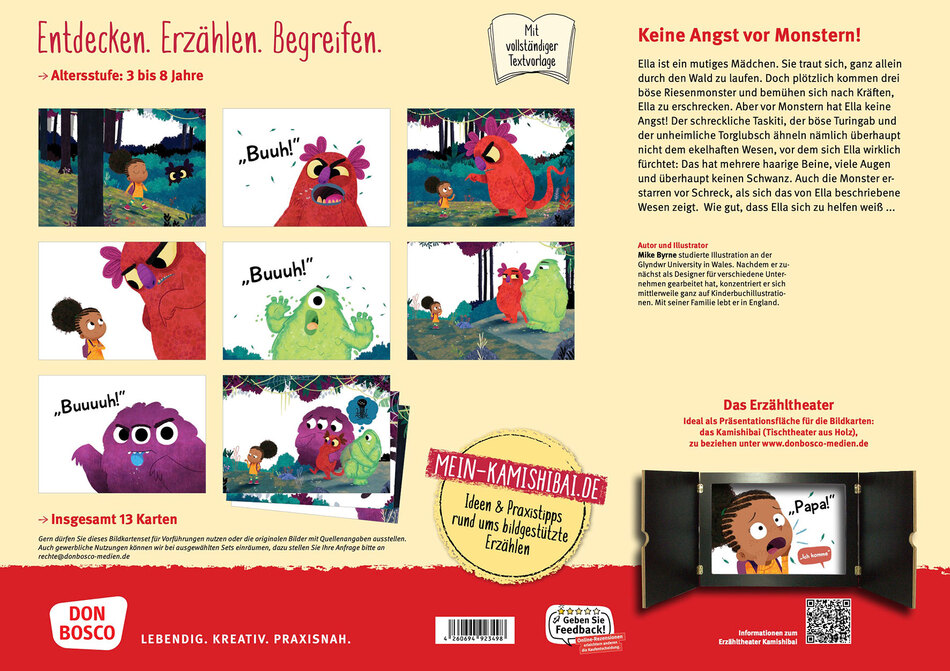 Vor Monstern hab ich keine Angst! Kamishibai-Bildk