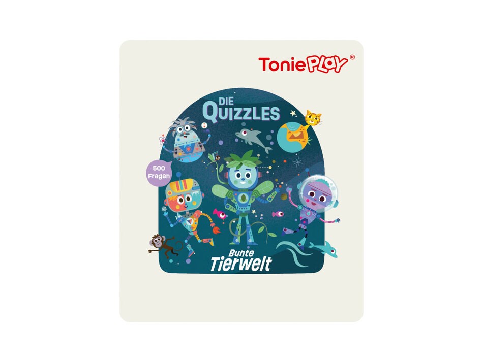 tonies® Die Quizzles - Bunte Tierwelt