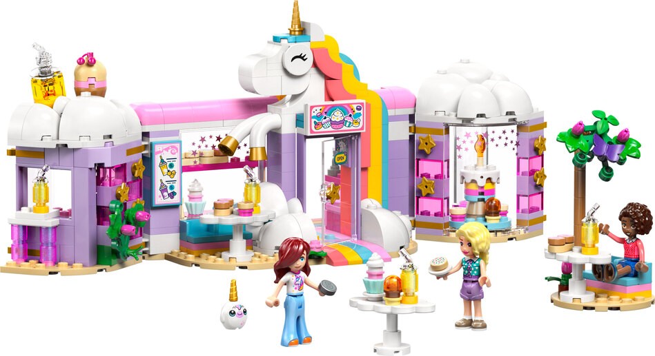 LEGO® Friends Einhorn-Traumcafé aufgebaut