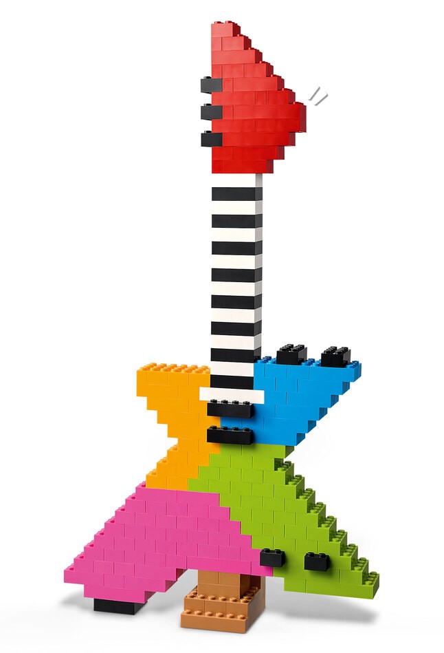 Einzelne Bauwerke der LEGO Steine