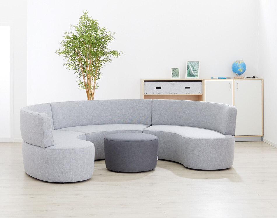 Sofa-Serie Curve Außenbogen Stellbeispiel
