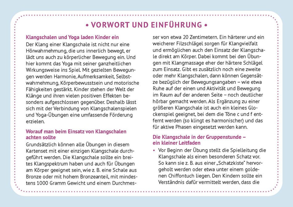 Beispielkarte 30 Klang-Yoga-Bildkarten