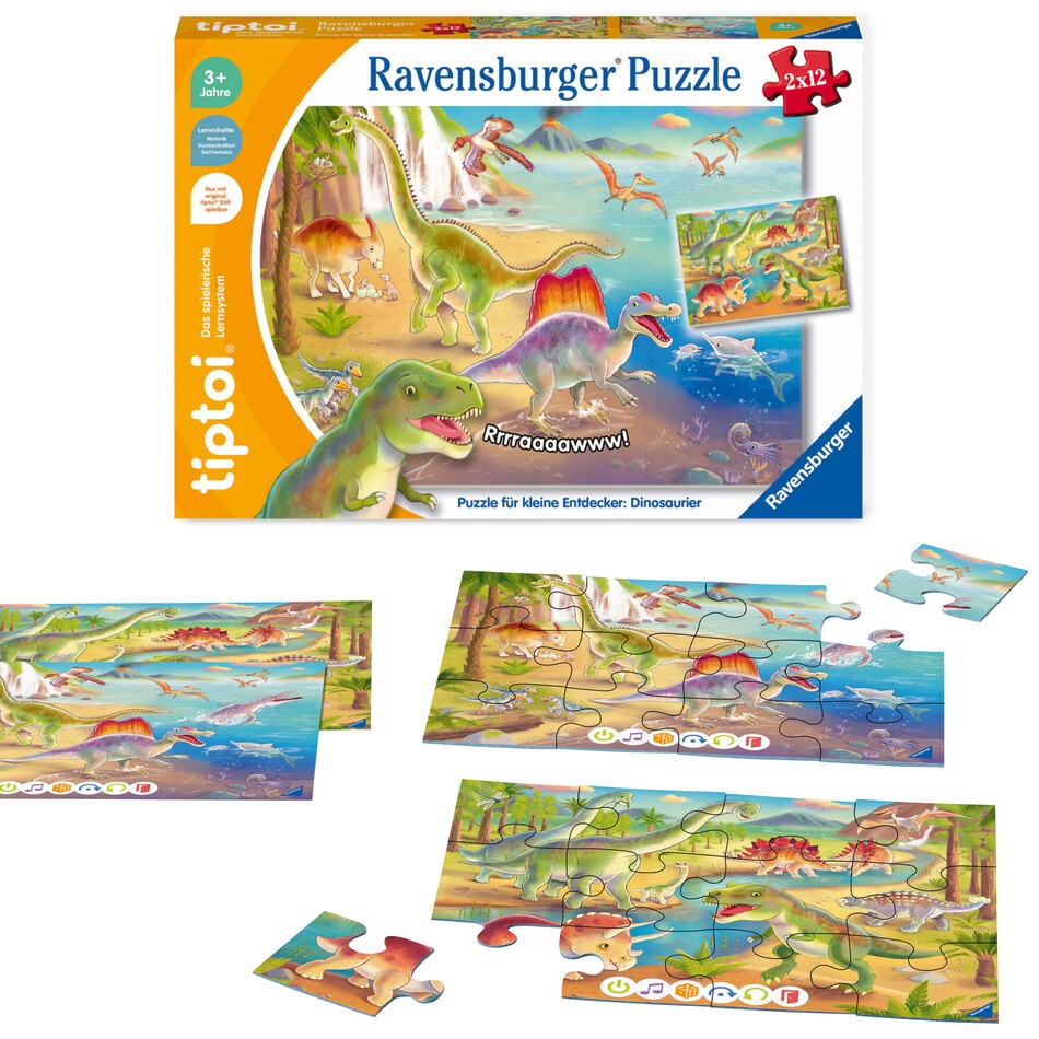 tiptoi® Puzzle für kleine Entdecker: Dinosaurier Ü