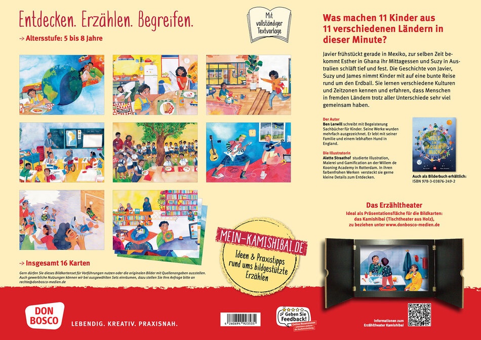 Eine Welt - ein Augenblick. Kamishibai-Bildkartens
