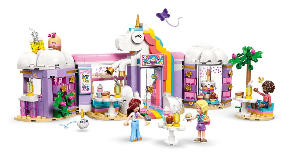 LEGO® Friends Einhorn-Traumcafé aufgebaut