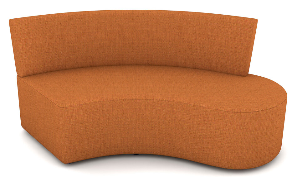 Sofa-Serie Curve – Außenbogen rechts - Modul