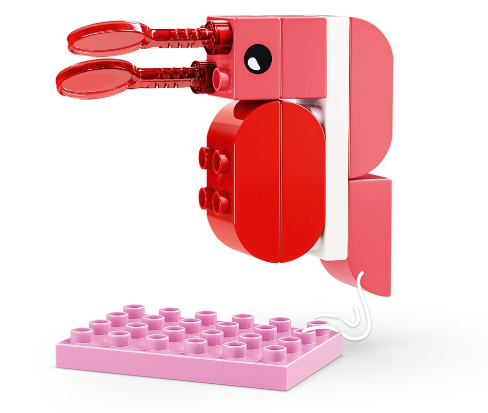 Einzelne LEGO Aufbaubeispiele