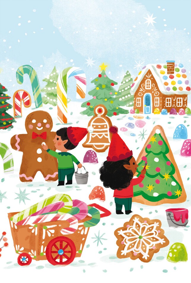 Schmidt Puzzle "Endlich Weihnachten!" Motiv 3