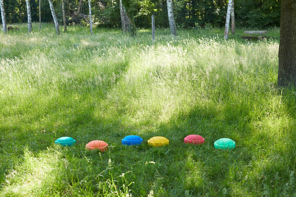 MyFunStones auf der Wiese