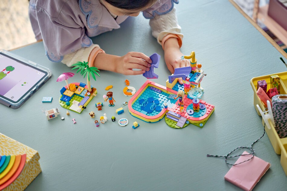 Der Wasserpark im Spielzimmer