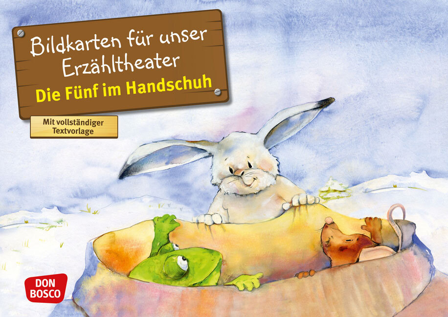 Die Fünf im Handschuh. Kamishibai-Bildkartenset