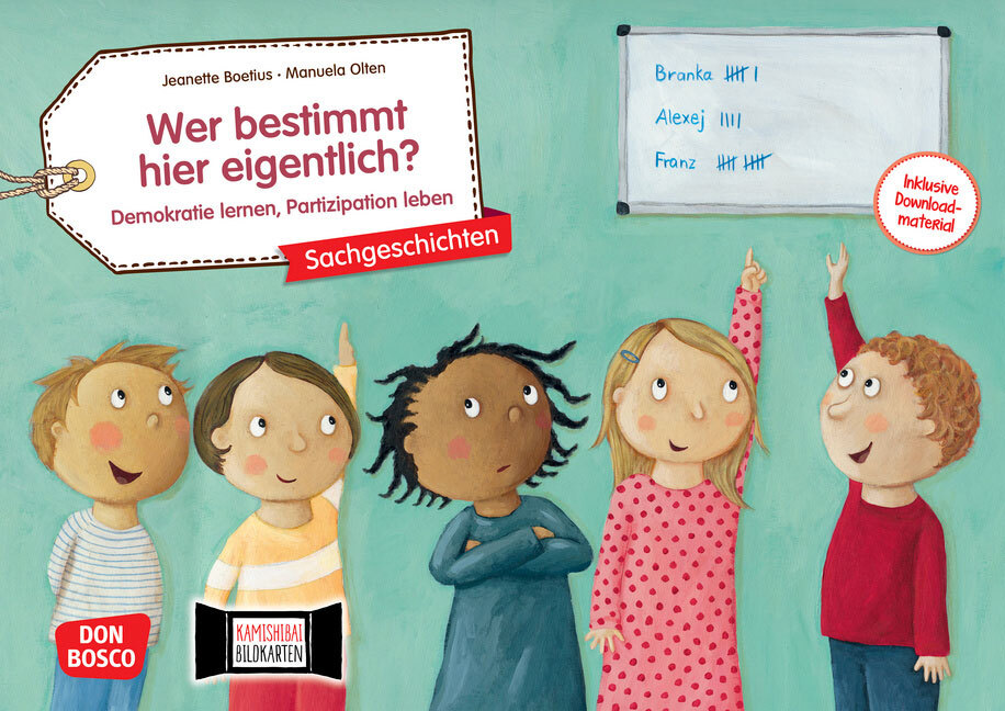 Wer bestimmt hier eigentlich? Kamishibai-Bildkarte