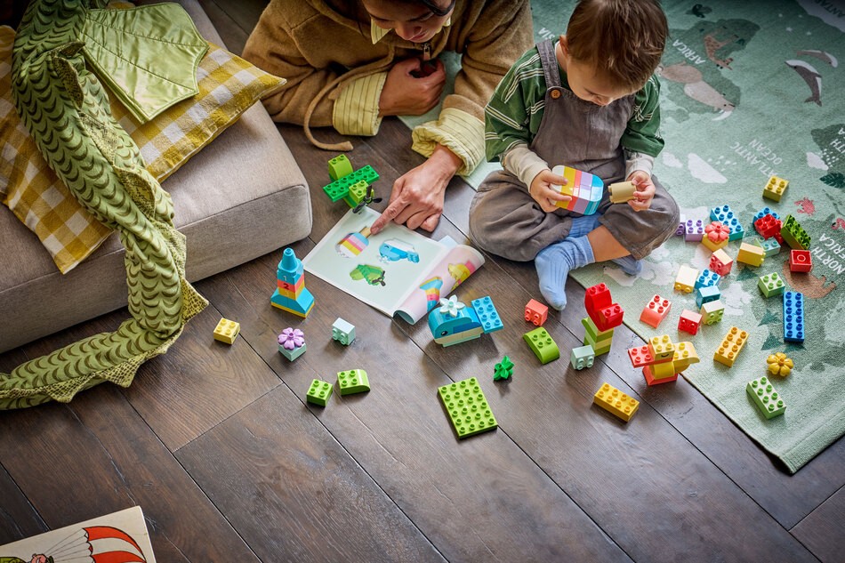 LEGO Bausteine im Kinderzimmer