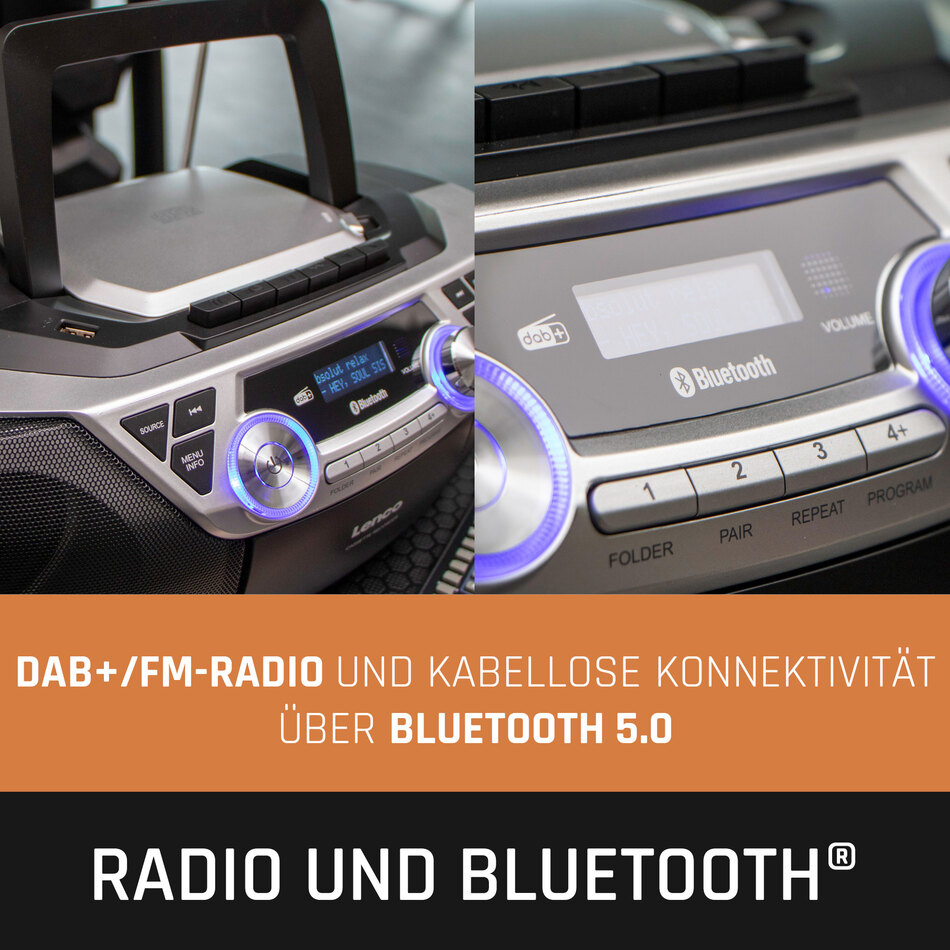 Lenco Boombox Features