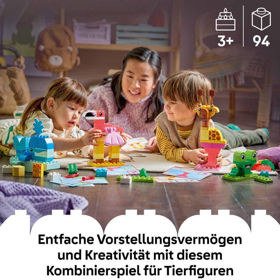Bilder mit LEGO Erklärtexten