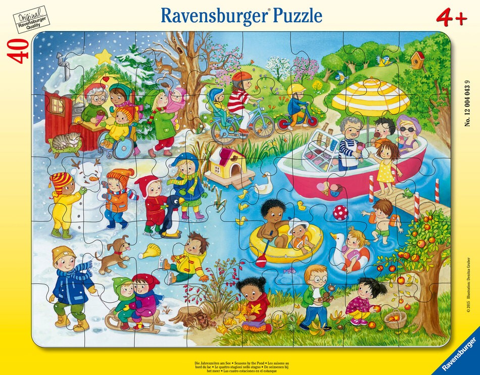 Ravensburger Puzzle "Die Jahreszeiten am See"