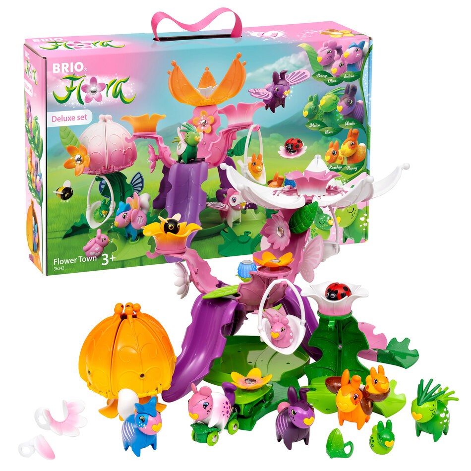 BRIO Flora Blumenstadt Deluxe Set