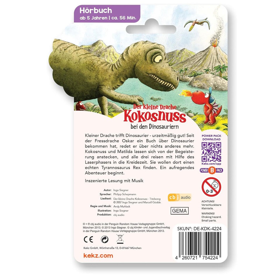 Kekz Audiochip Der kleine Drache Kokosnuss