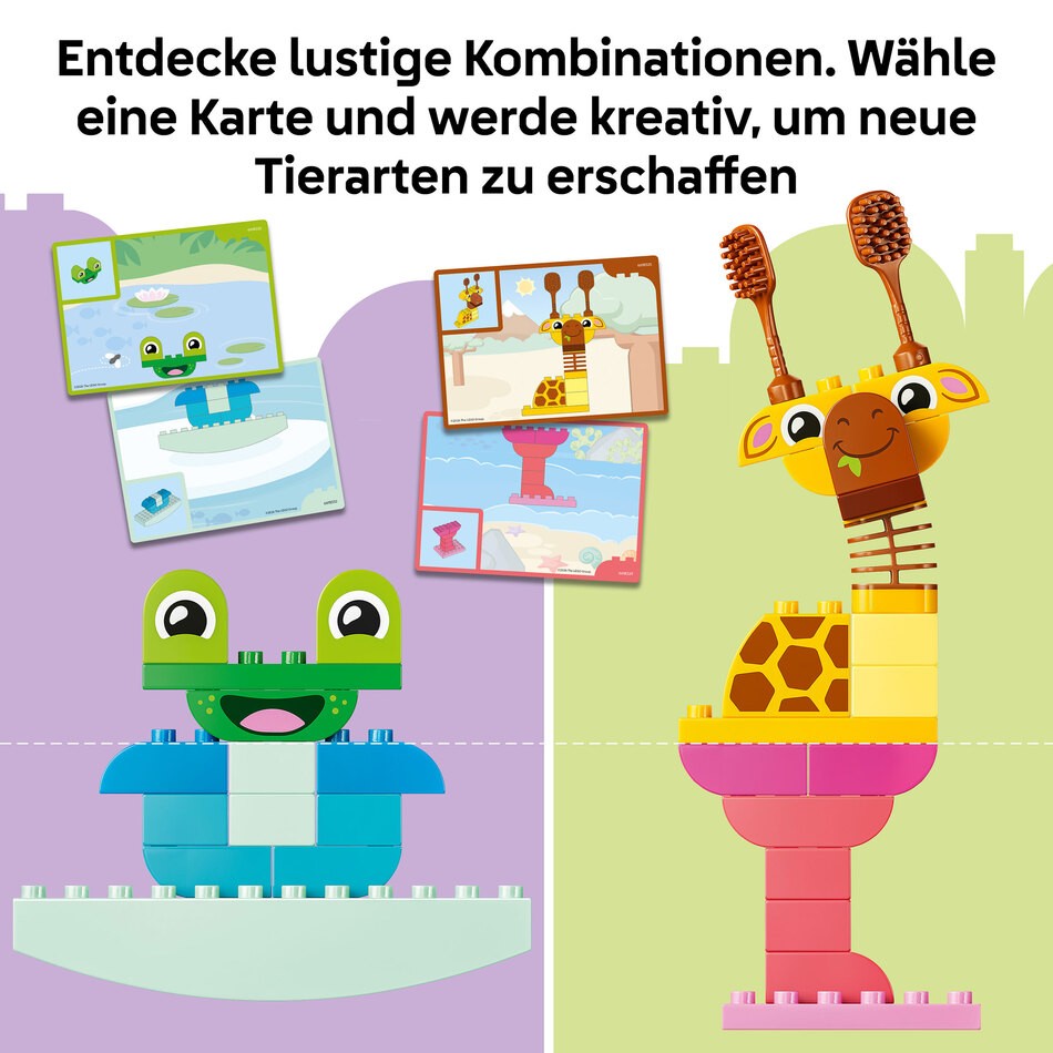Bilder mit LEGO Erklärtexten