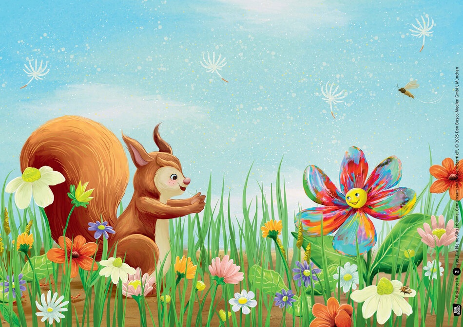 Die kleine Glitzerblume. Gemeinsam sind wir einzig