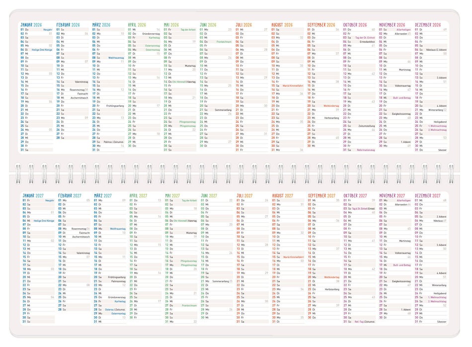 Blick in den Kalender