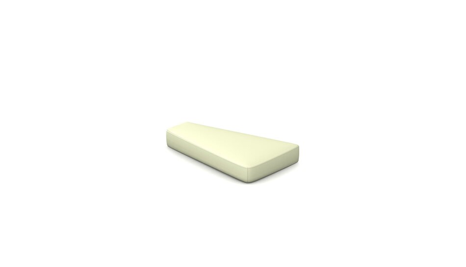 Sofa Edge mit zweiter Ebene in lindgrün