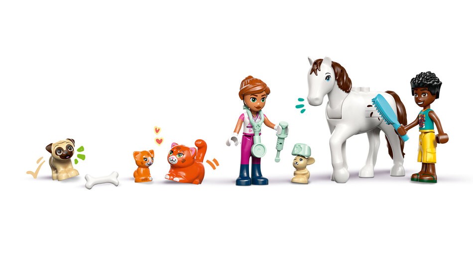 LEGO® Friends Tierklinik Bestandteile