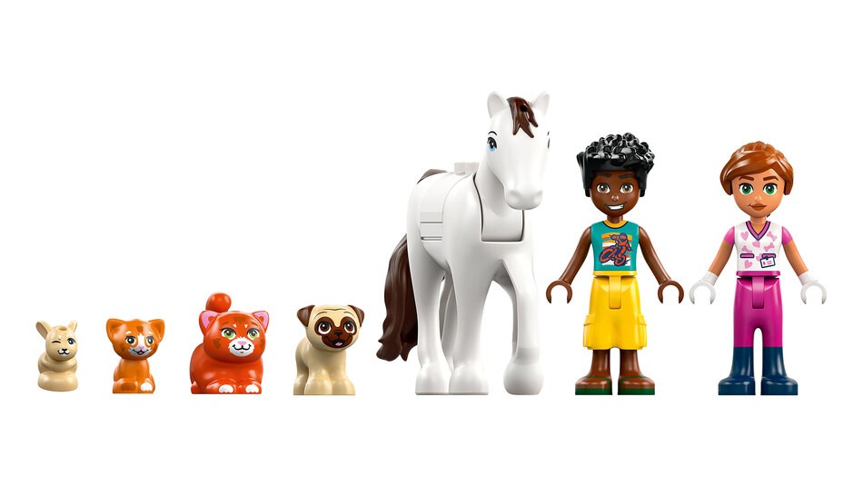 LEGO® Friends Tierklinik Bestandteile