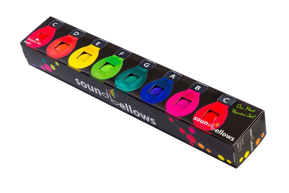 Soundbellows® Mini, diatonisch in Verpackung