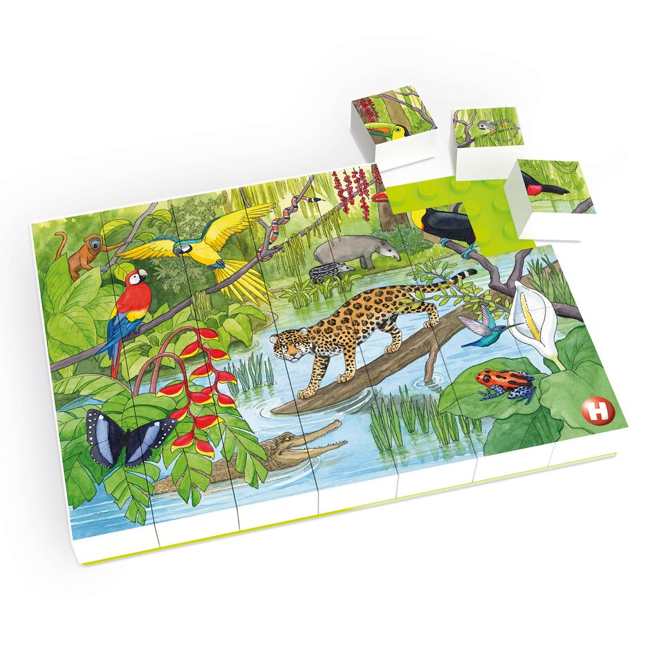 Hubelino Puzzle Dschungel