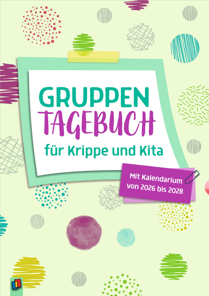 Titelbild Gruppentagebuch für Krippe/Kita 2026-28