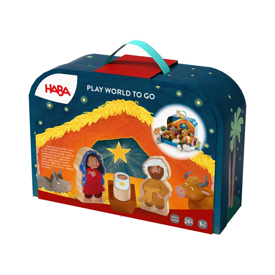 Spielkoffer Weihnachtskrippe