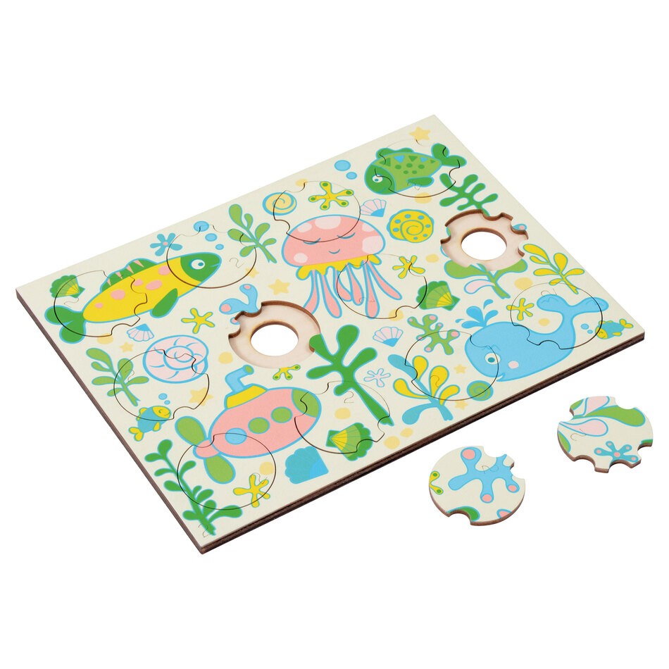 Phantasiepuzzle Fische