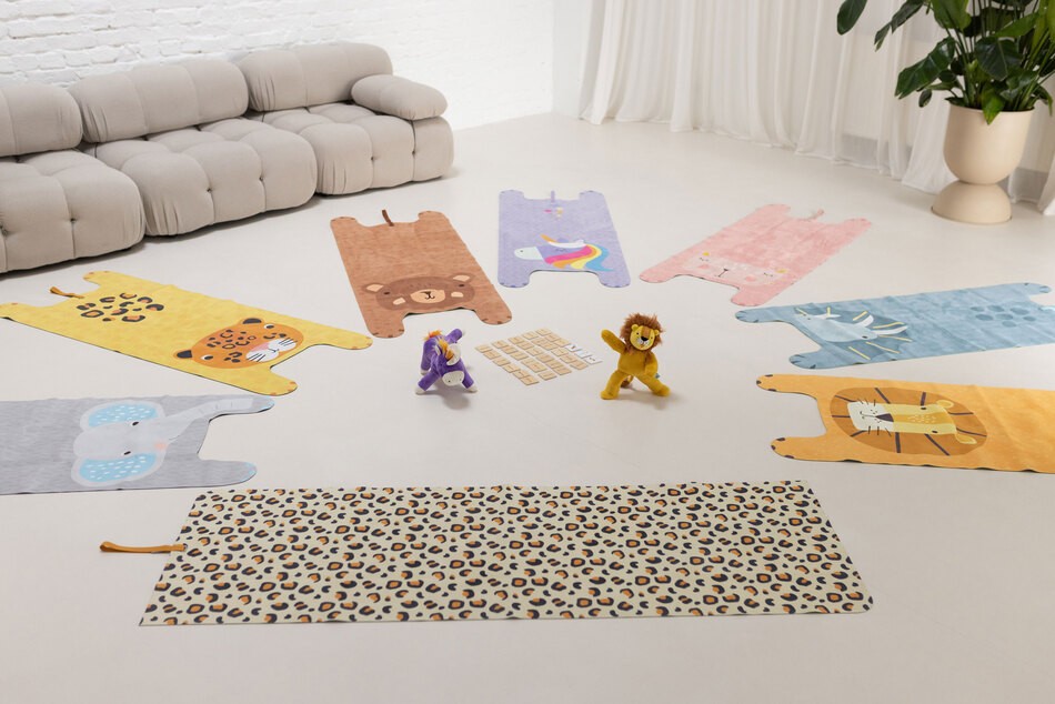 Yogitier® Kinder-Yogamatte - Diego der Dino