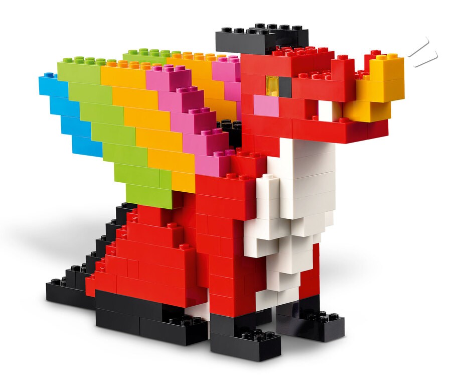 Einzelne Bauwerke der LEGO Steine
