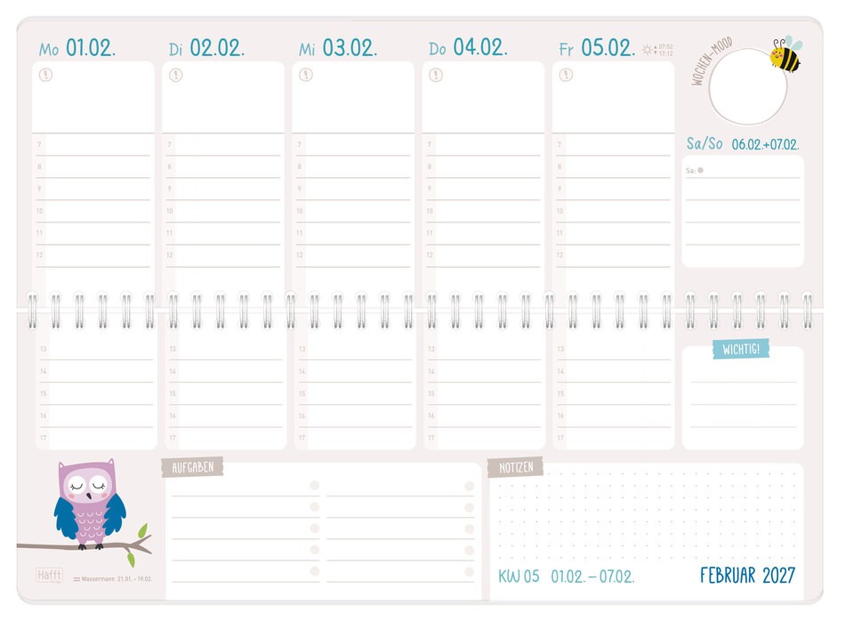 Blick in den Kalender
