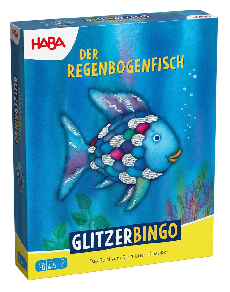 Der Regenbogenfisch - Glitzerbingo