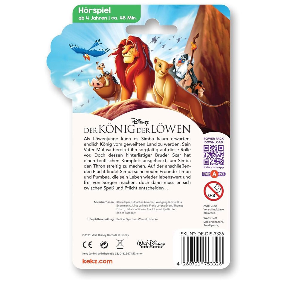 Kekz Audiochip Der König der Löwe