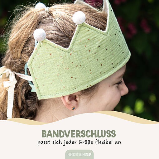 Krone Musselin - mint