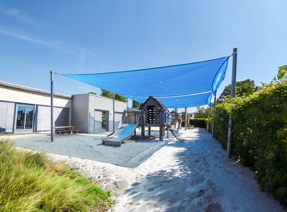 Sonnenschutzanlage Rechteck, 4 x 5 m