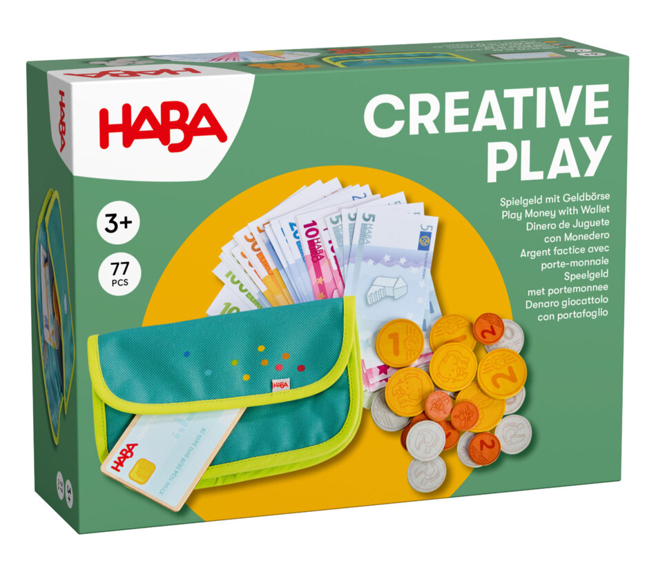 Geldbeutel mit Spielgeld