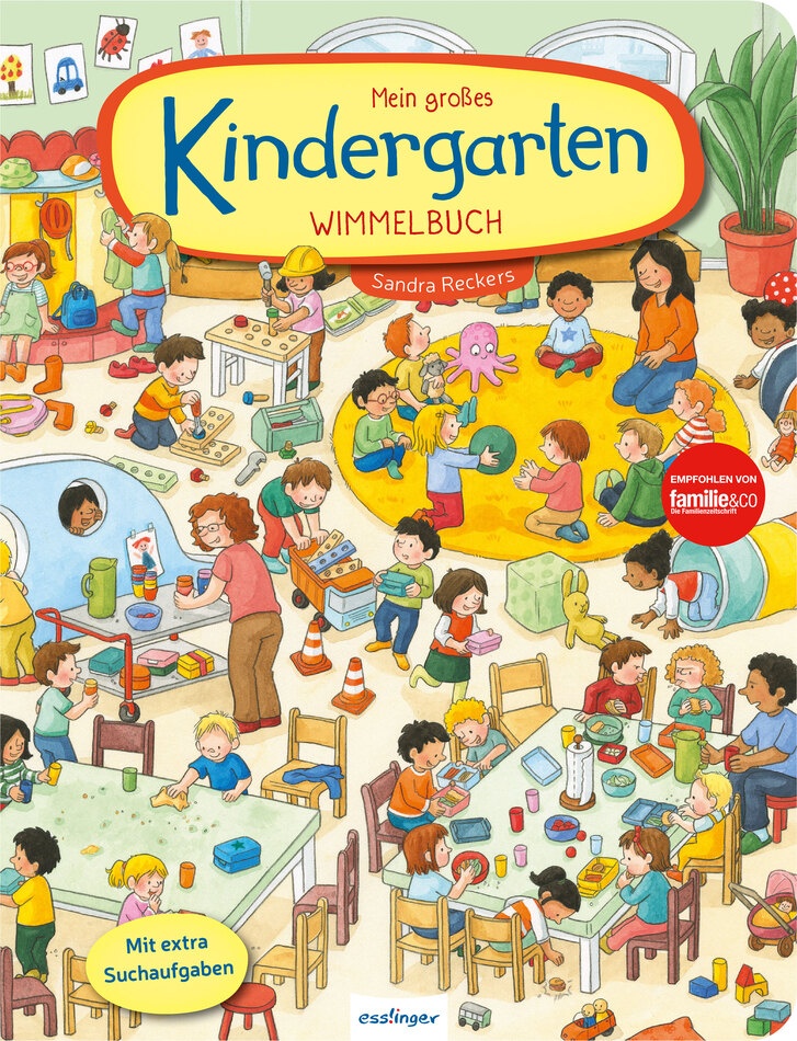 Blick ins Buch Mein großes Kindergarten-Wimmelbuch