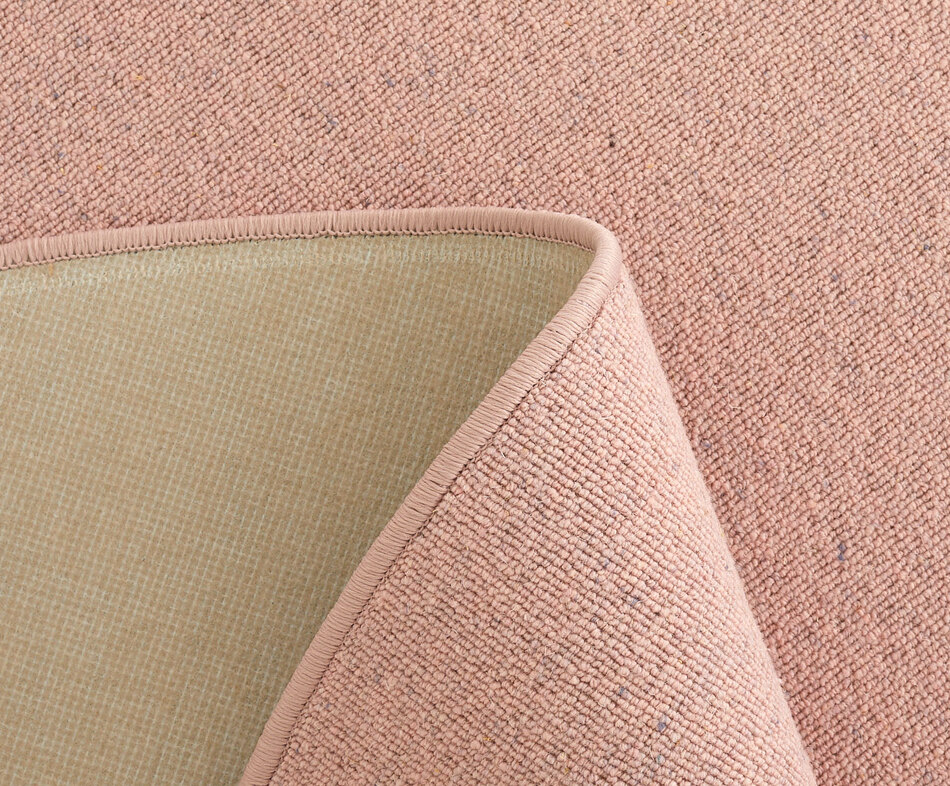 AUREDNIK Teppich Natur Pure pastellrosa