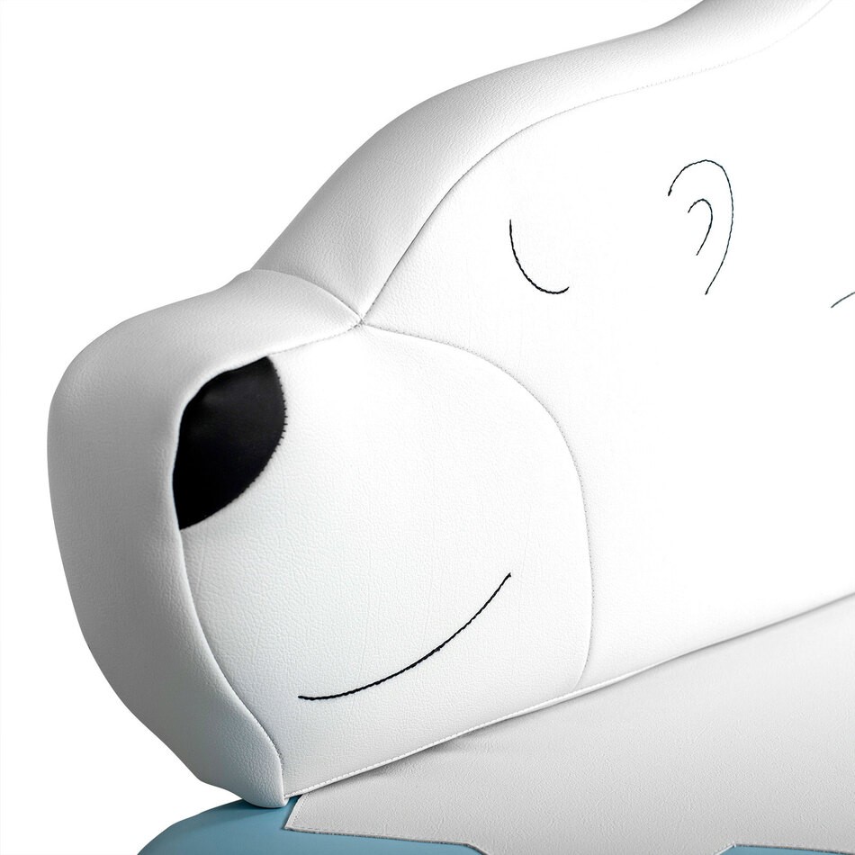 Detailbild der Nase vom Eisbär