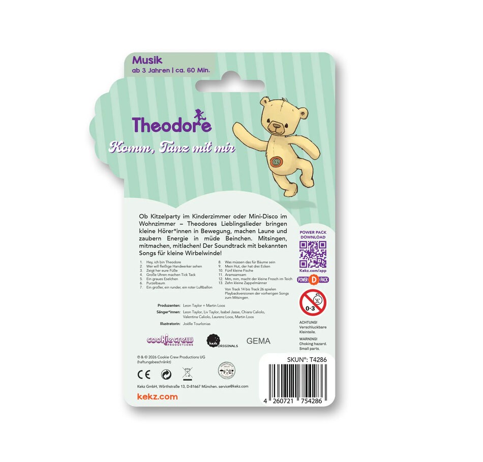 Kekz Audiochip Theodore Komm, Tanz mit mir